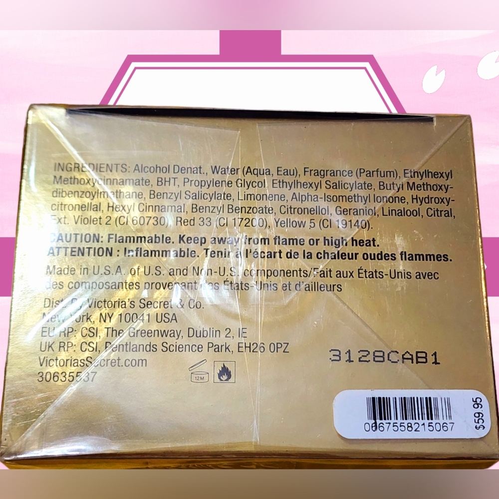 New Limited Edition VS FINE FRAGRANCE "Fearless" Eau de Parfum 1.7 fl oz 50 mL - Picture 7 of 11